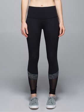 Lululemon If You're Lucky Pant *Full-On Luxtreme - Black / Heathered Black